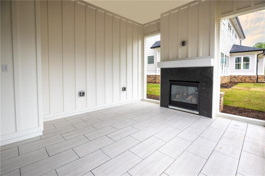 Exterior details and patio area of a home in , Marietta (Image 4).
