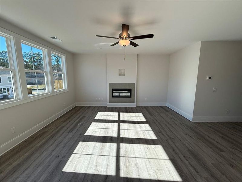 Spacious, unfurnished interior of a new home in , Marietta (Image 43).