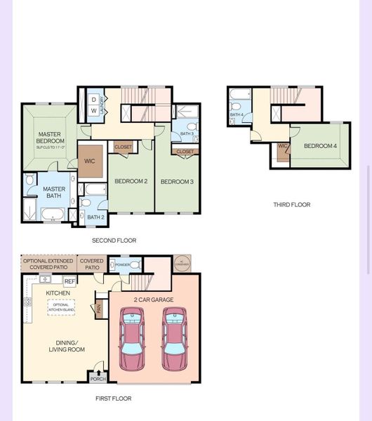 2D floor plan layout of this home in , Houston, TX (Image 4).