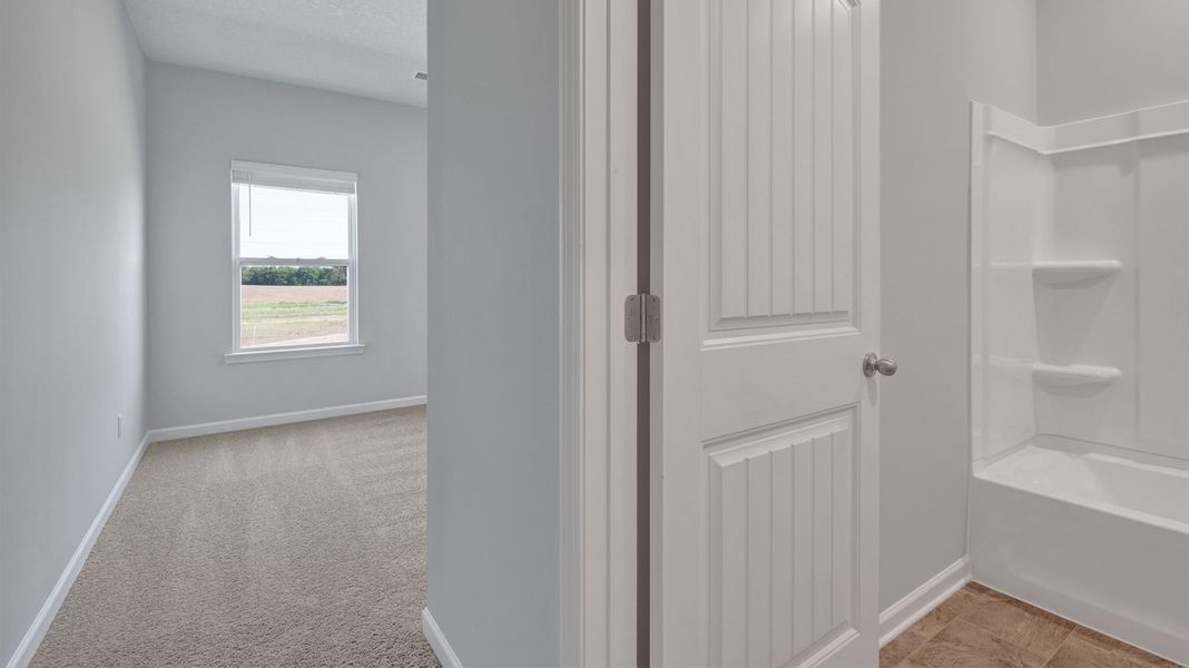 Spacious, unfurnished interior of a new home in Hedge Rose, Somerville (Image 32).