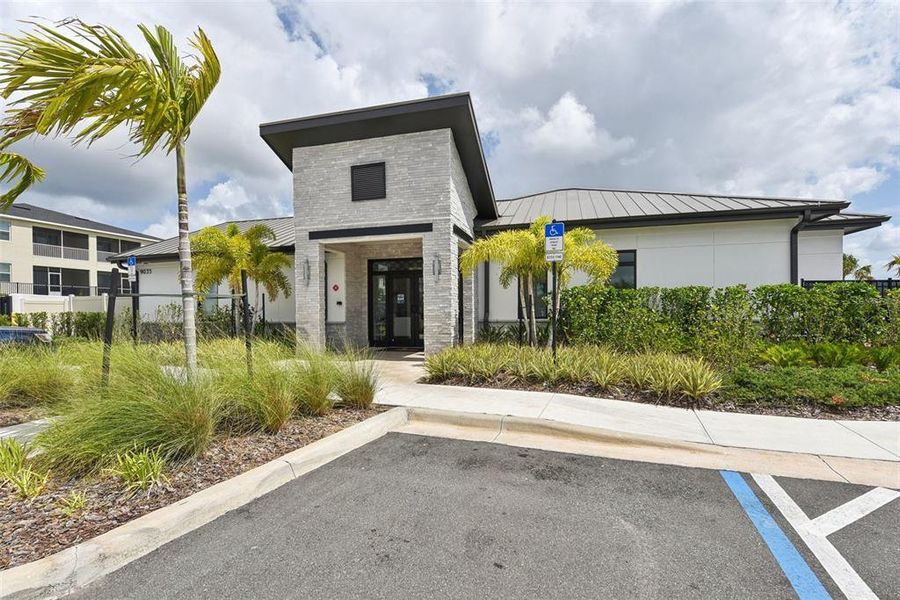 Front exterior of a new home in , Davenport, FL, highlighting curb appeal (Image 23).