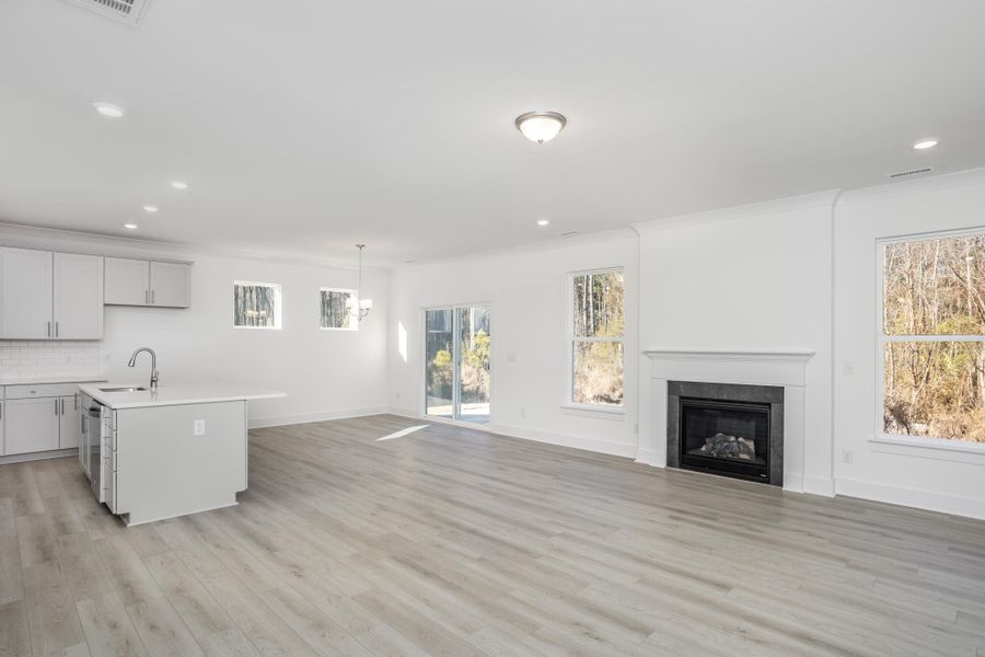 Spacious, unfurnished interior of a new home in Daniel Farms, Benson (Image 16). Spacious, unfurnished interior of a new home in Daniel Farms, Benson (Image 16).