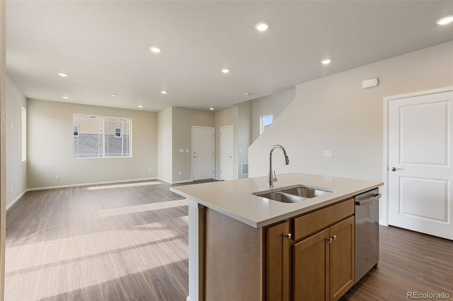 Furnished interior view inside a new home in , Aurora (Image 12).