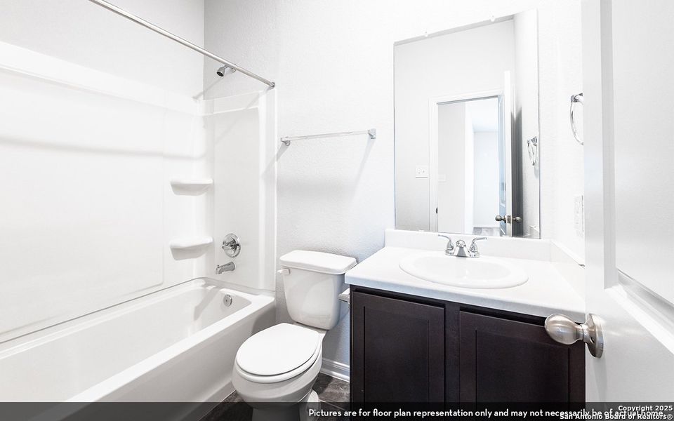 Furnished interior view inside a new home in Willow View, Converse (Image 2). Furnished interior view inside a new home in Willow View, Converse (Image 2).