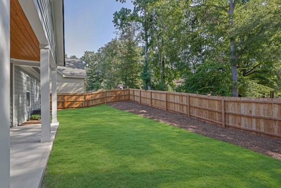 Exterior details and patio area of a home in , Canton (Image 26).