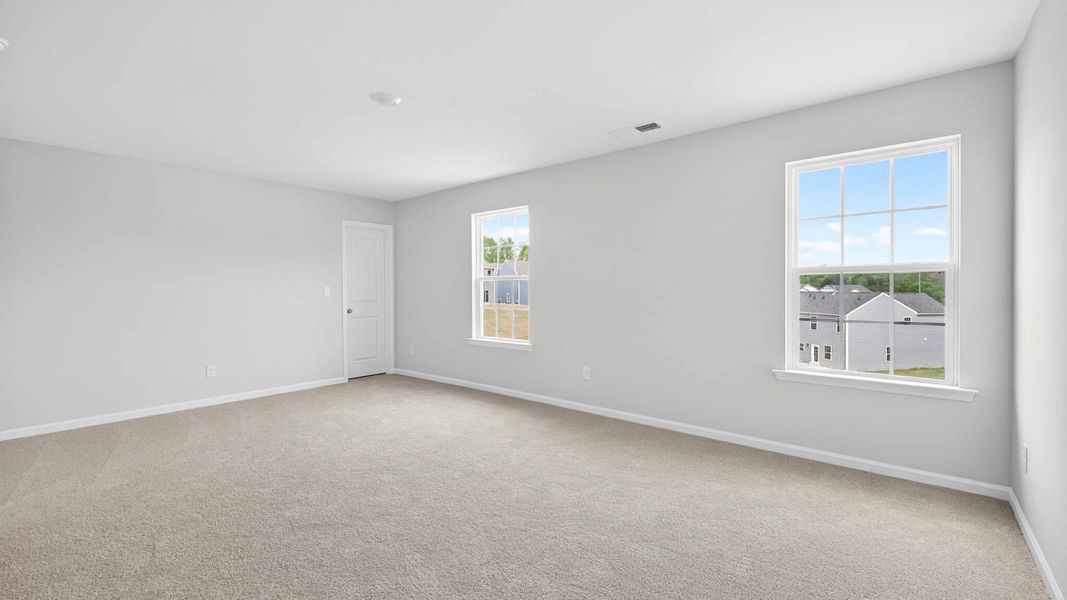 Spacious, unfurnished interior of a new home in Secrest Commons, Monroe (Image 24). Spacious, unfurnished interior of a new home in Secrest Commons, Monroe (Image 24).