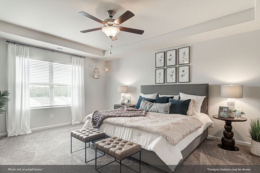 Furnished interior view inside a new home in Killians Crossing, Blythewood (Image 7).