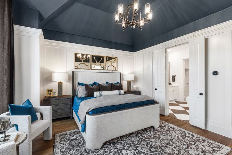 Representative Primary Bedroom - some options shown