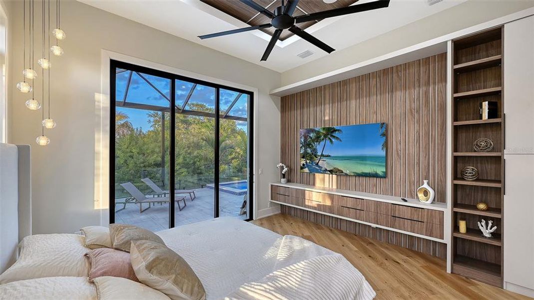 Furnished interior view inside a new home in , Sarasota (Image 11).