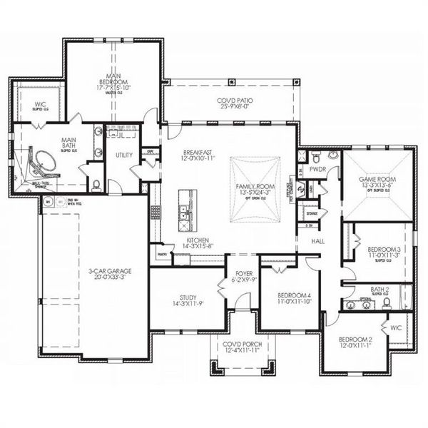2D floor plan layout of this home in , Waxahachie, TX (Image 2). 2D floor plan layout of this home in , Waxahachie, TX (Image 2).