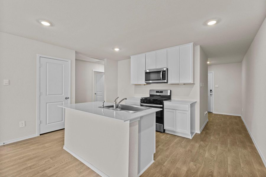 Furnished interior view inside a new home in , San Marcos (Image 9). Furnished interior view inside a new home in , San Marcos (Image 9).