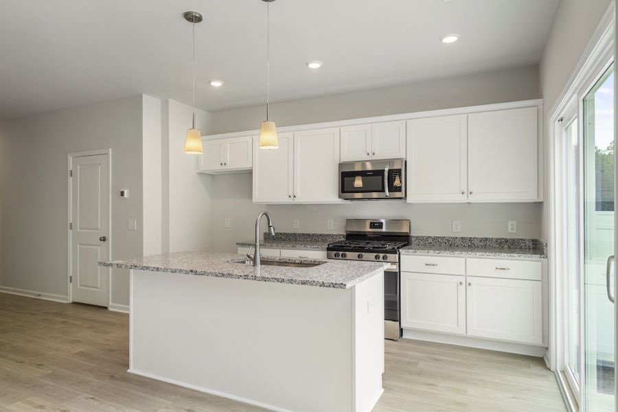 Furnished interior view inside a new home in Edwards Station, Taylors (Image 7).