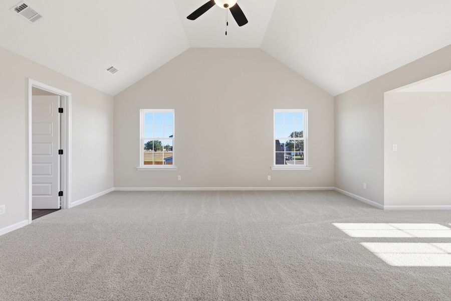 Representative unfurnished interior of a home built from the The Screven by RTS Homes in Tibet Road at Sassafras, Allenhurst (Image 43).
