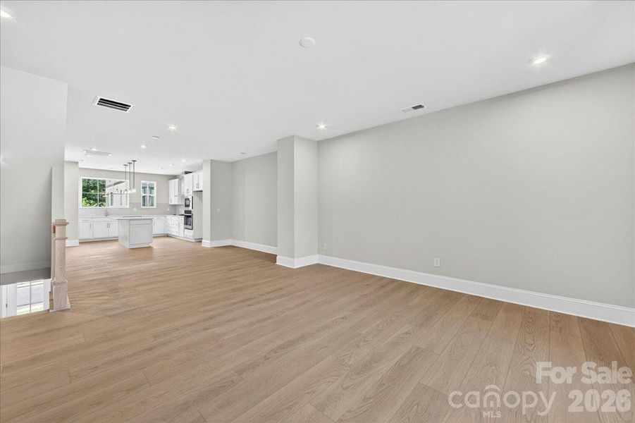 Open concept second floor Open concept second floor
