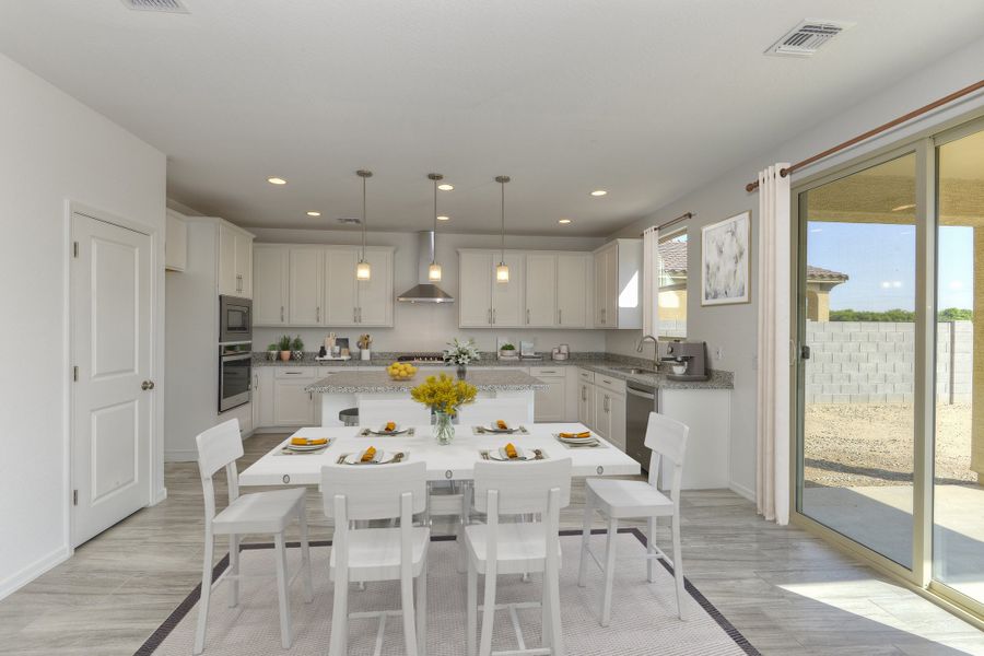 Representative furnished interior of a home built from the Plan by Beazer Homes in Highpointe at Northpointe, Peoria (Image 7).