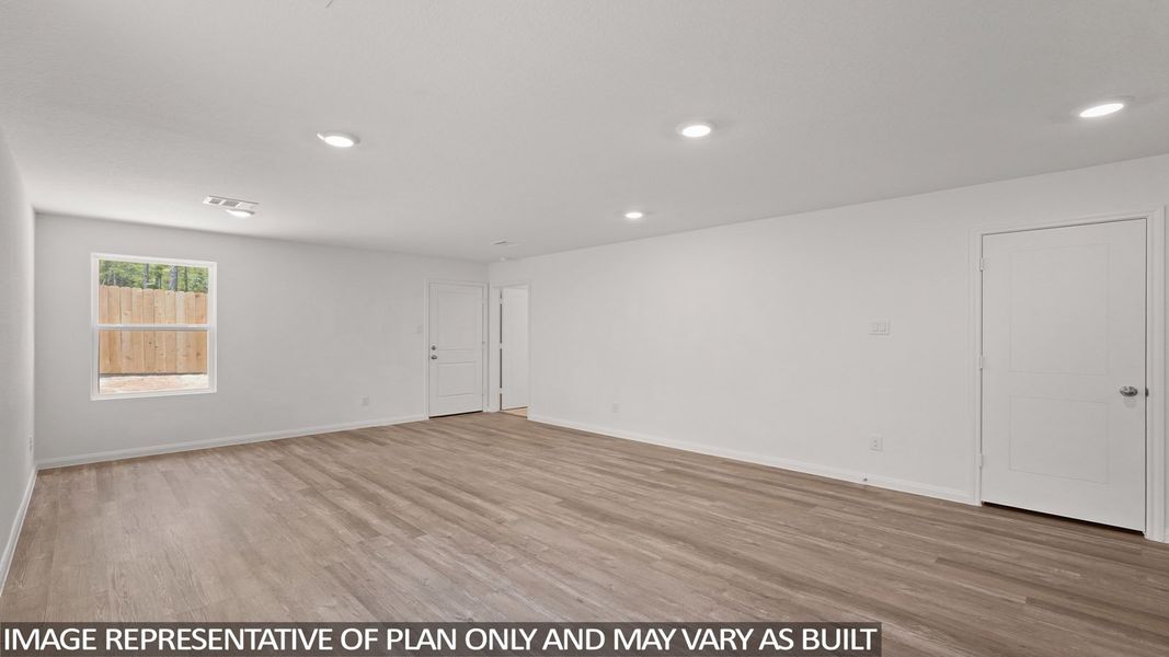 Spacious, unfurnished interior of a new home in McCrorey Trails, Conroe (Image 15). Spacious, unfurnished interior of a new home in McCrorey Trails, Conroe (Image 15).
