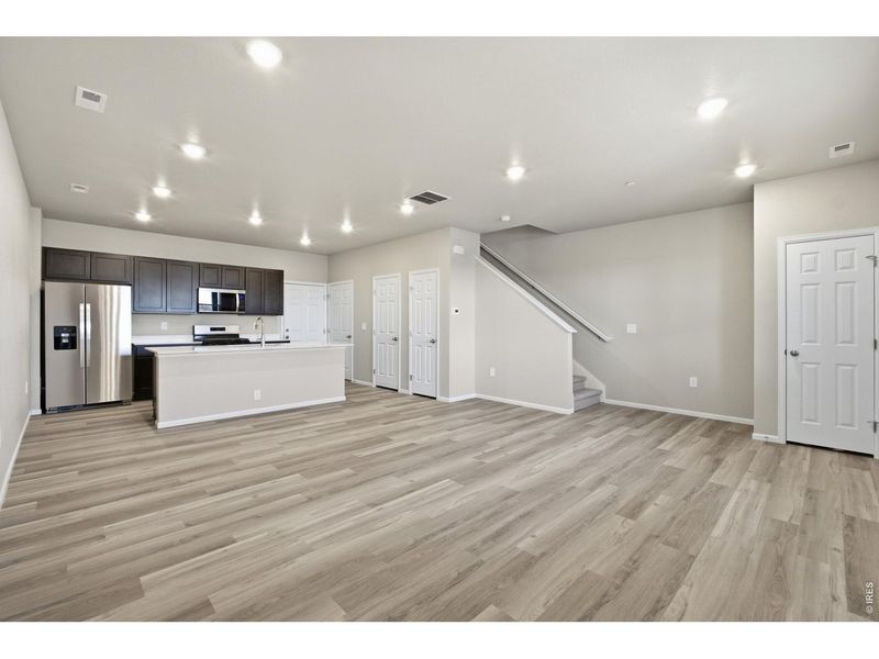 Spacious, unfurnished interior of a new home in Poudre Heights: The Meadow Collection, Windsor (Image 24).