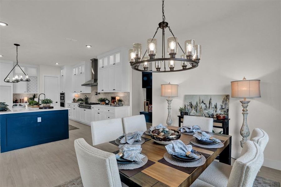 Furnished interior view inside a new home in , Celeste (Image 29).