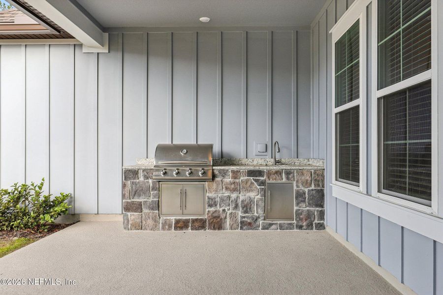 Exterior details and patio area of a home in , Hilliard (Image 4). Exterior details and patio area of a home in , Hilliard (Image 4).