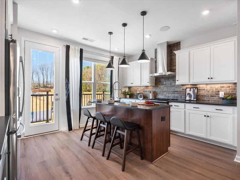 Representative furnished interior of a home built from the Collins by Tri Pointe Homes in Southmont, Charlotte (Image 9). Representative furnished interior of a home built from the Collins by Tri Pointe Homes in Southmont, Charlotte (Image 9).
