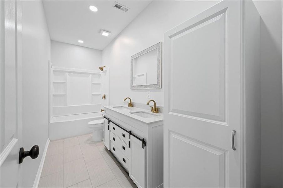 Furnished interior view inside a new home in , Rome (Image 8). Furnished interior view inside a new home in , Rome (Image 8).