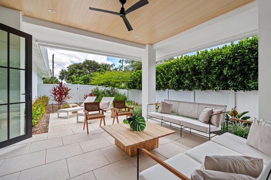 Furnished interior view inside a new home in , Delray Beach (Image 14).