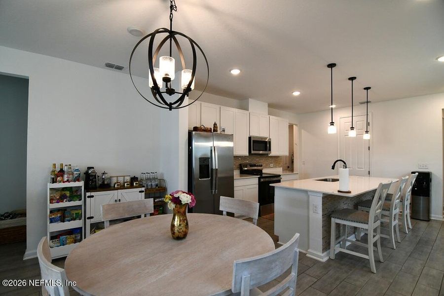 Furnished interior view inside a new home in Forest Crest, Jacksonville (Image 7).