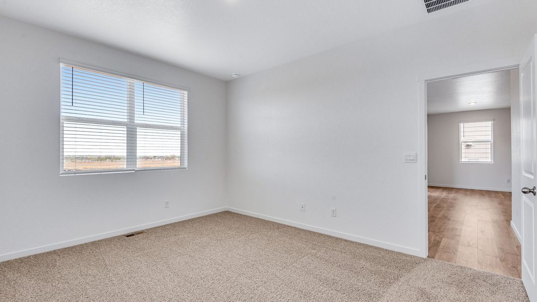Spacious, unfurnished interior of a new home in Fossil Creek Ranch, Windsor (Image 16). Spacious, unfurnished interior of a new home in Fossil Creek Ranch, Windsor (Image 16).