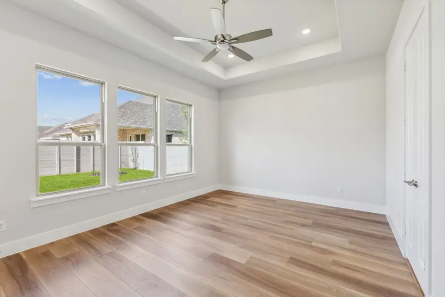 Representative unfurnished interior of a home built from the Sequoia by Centre Living Homes in Painted Tree Lakeside, McKinney (Image 27).