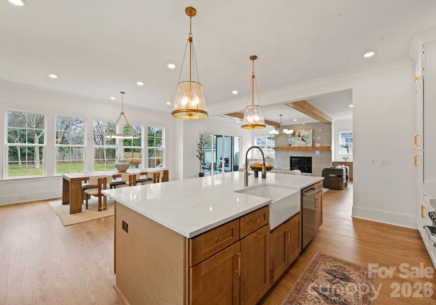 Furnished interior view inside a new home in , Charlotte (Image 32).