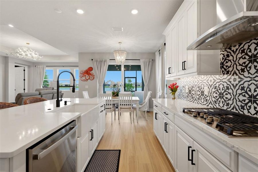Furnished interior view inside a new home in , Bradenton (Image 11).