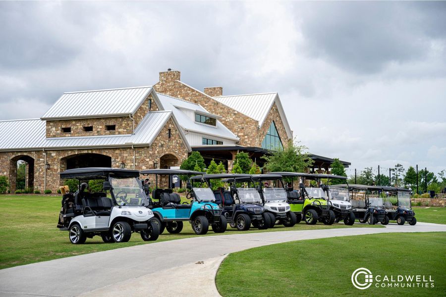Clubhouse and Golf Course at Chambers Creek community. Clubhouse and Golf Course at Chambers Creek community.