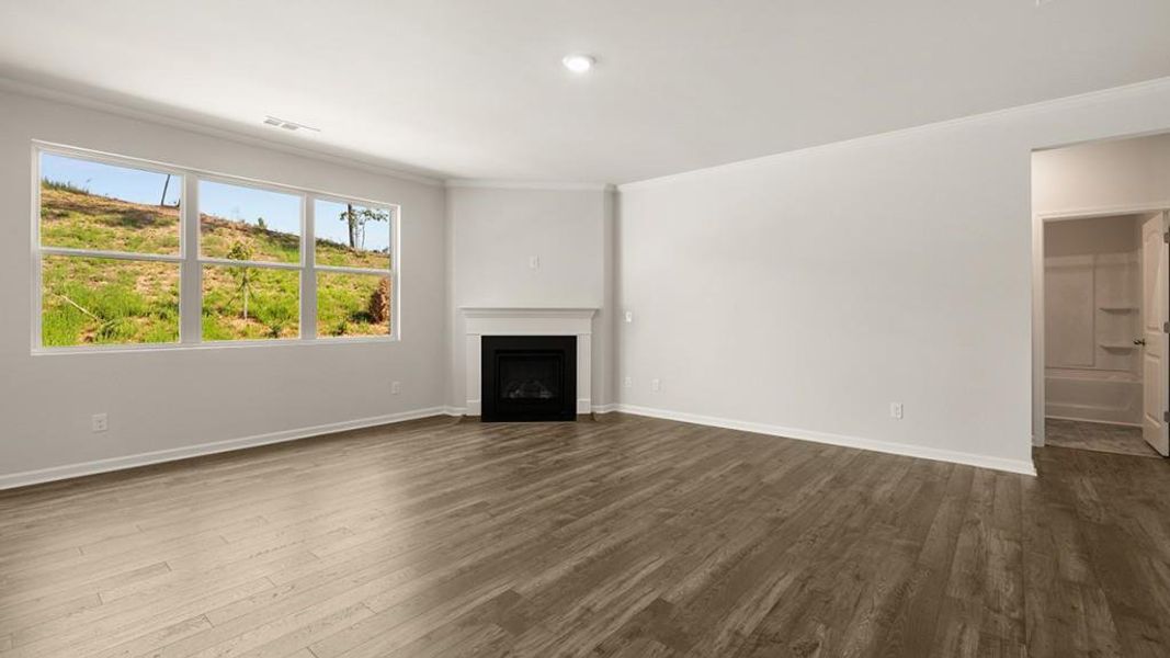 Spacious, unfurnished interior of a new home in , Union City (Image 22).