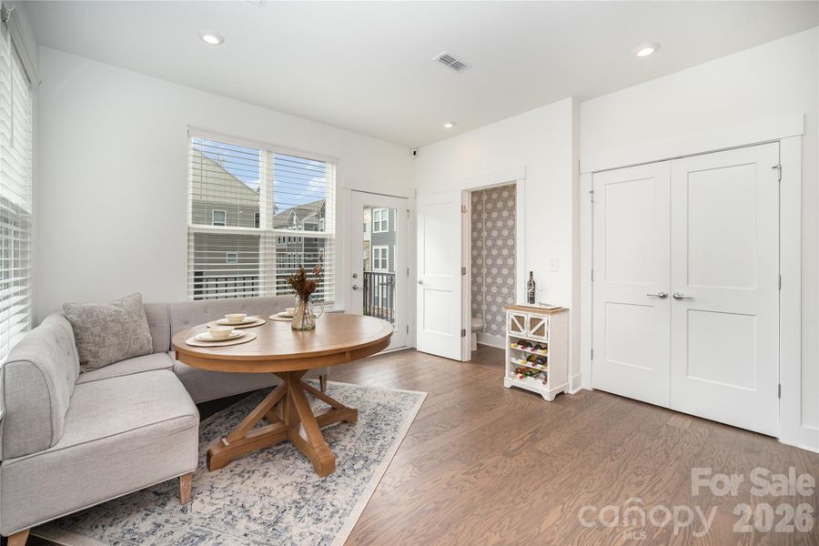 Furnished interior view inside a new home in , Charlotte (Image 22).