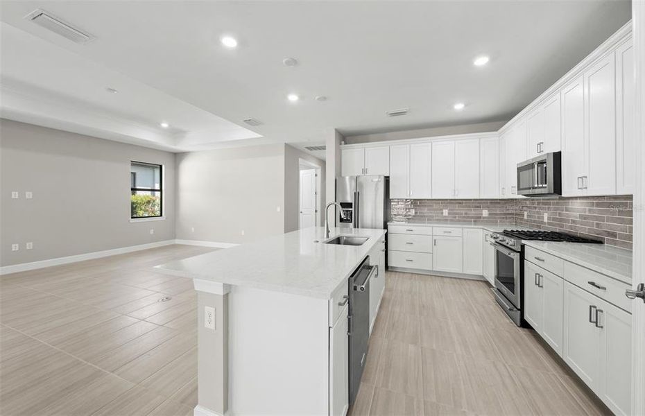 Photo is from a completed home of the same model. Options for this home may vary.