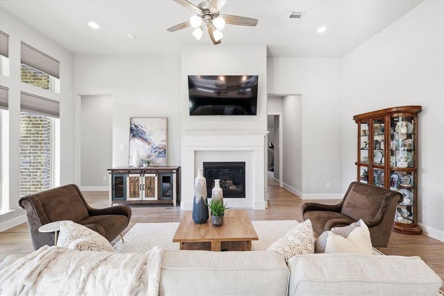 Furnished interior view inside a new home in Watercress 65', Haslet (Image 29). Furnished interior view inside a new home in Watercress 65', Haslet (Image 29).