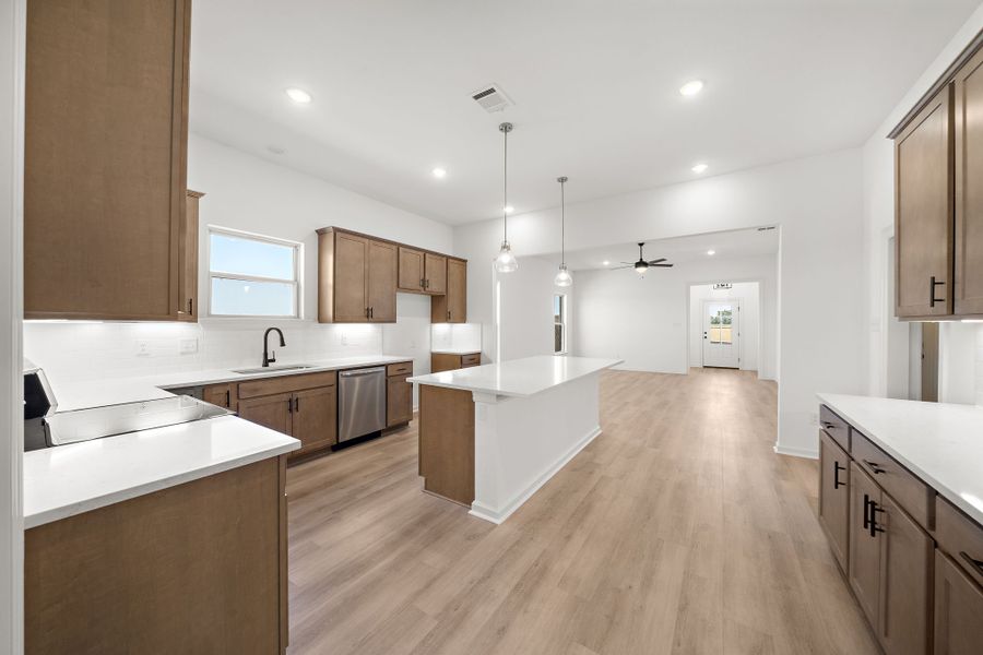 Furnished interior view inside a new home in Emberly 55, Beasley (Image 5). Furnished interior view inside a new home in Emberly 55, Beasley (Image 5).