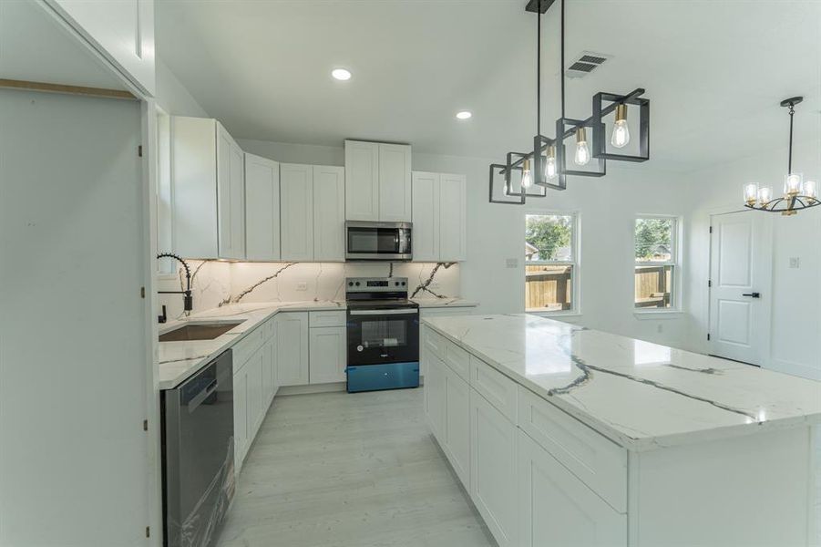 Furnished interior view inside a new home in , Sulphur Springs (Image 4). Furnished interior view inside a new home in , Sulphur Springs (Image 4).