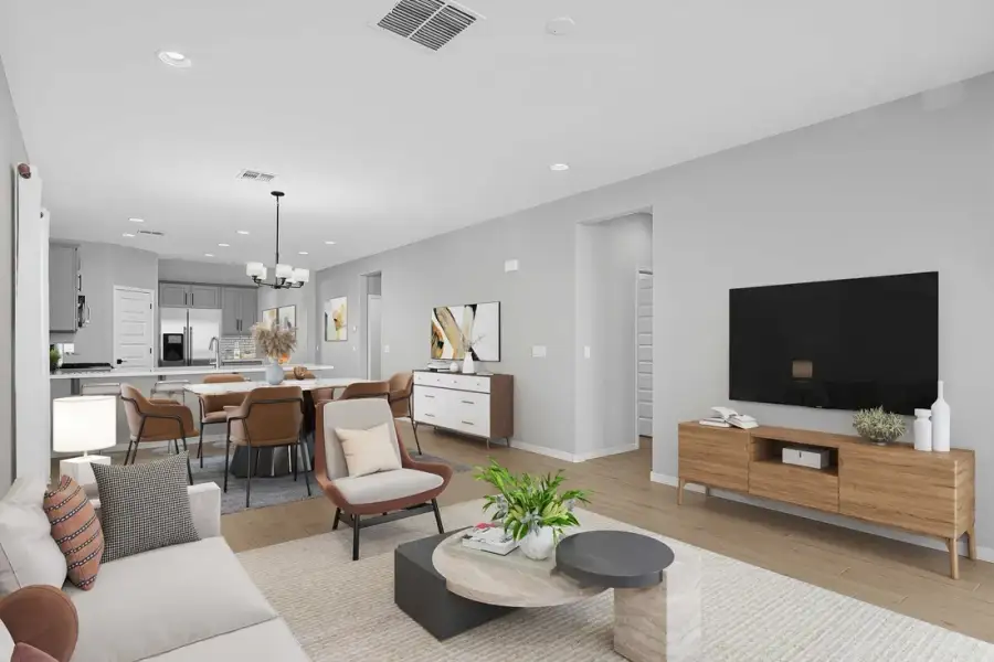 Furnished interior view inside a new home in Allen Ranches, Litchfield Park (Image 6).