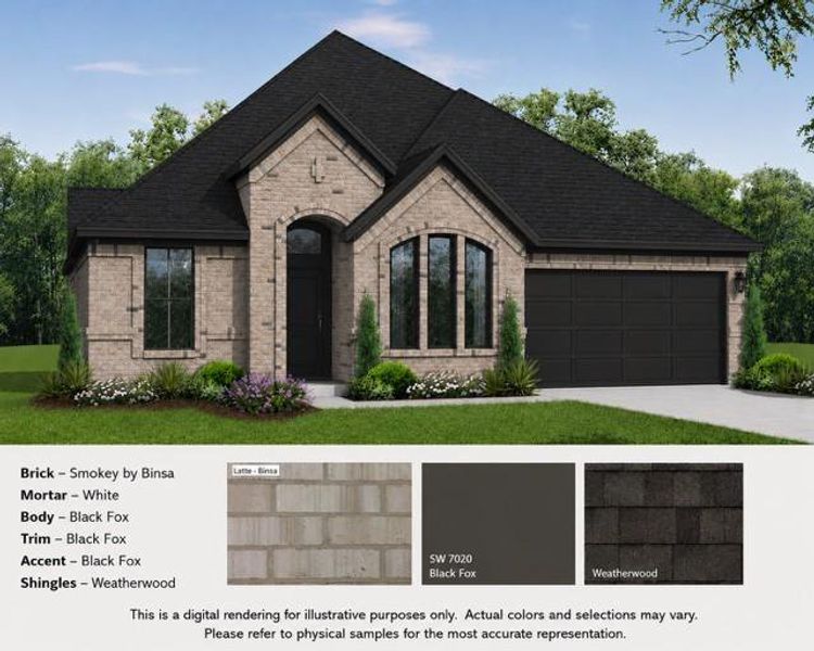 Sample of building materials used in homes in The Meadows at Imperial Oaks, Spring (Image 3). Sample of building materials used in homes in The Meadows at Imperial Oaks, Spring (Image 3).