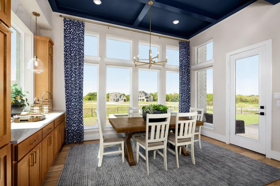 Representative furnished interior of a home built from the Grand Legacy by Grand Homes in Grand Oaks, Celina (Image 7).