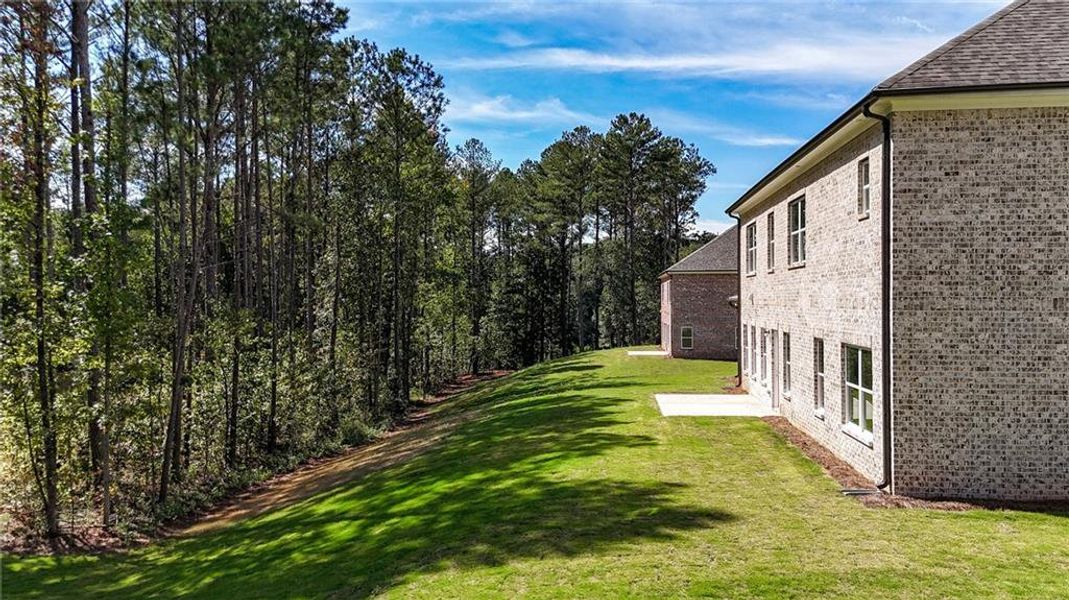 Exterior details and patio area of a home in , Ellenwood (Image 29).