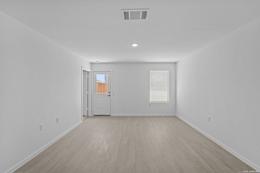 Spacious, unfurnished interior of a new home in Valle Sol, Von Ormy (Image 17). Spacious, unfurnished interior of a new home in Valle Sol, Von Ormy (Image 17).