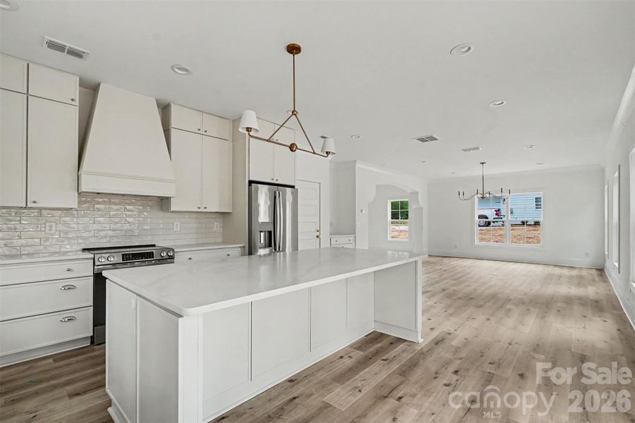 Furnished interior view inside a new home in , Mint Hill (Image 5).