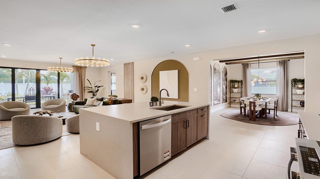 Representative furnished interior of a home built from the Destin by D.R. Horton in Capistrano, Cutler Bay (Image 7). Representative furnished interior of a home built from the Destin by D.R. Horton in Capistrano, Cutler Bay (Image 7).