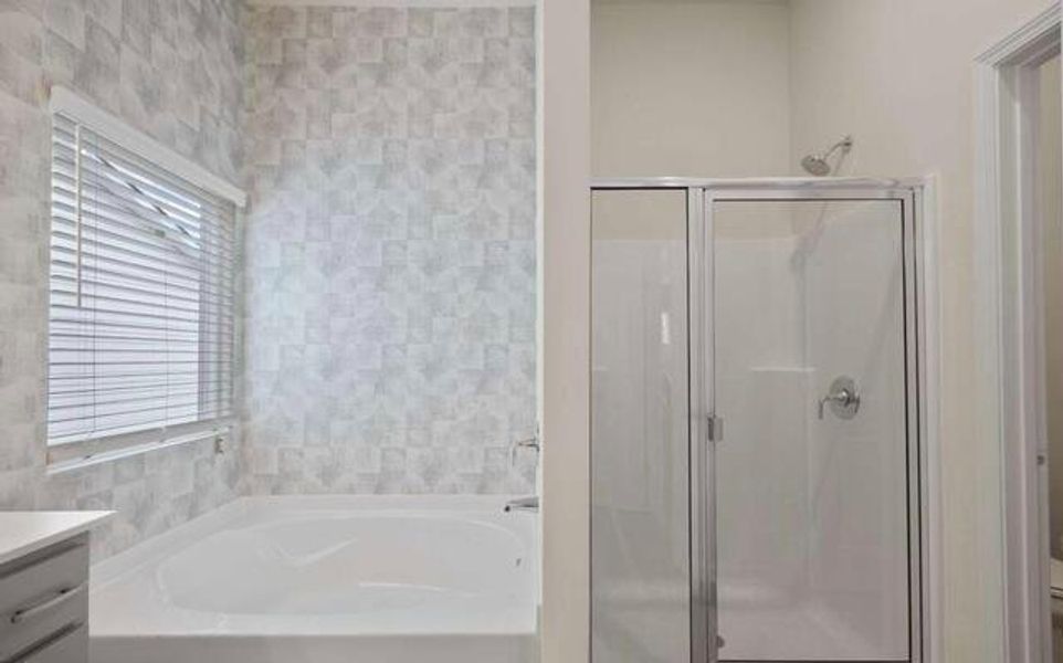 Furnished interior view inside a new home in Walden Park - The Retreat, Jonesboro (Image 29). Furnished interior view inside a new home in Walden Park - The Retreat, Jonesboro (Image 29).