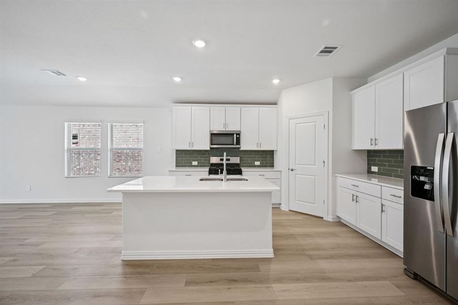 Photo is not of the actual home, but is an inspirational photo of builder’s model home and may depict options, furnishings, and/or decorator features that are not included.