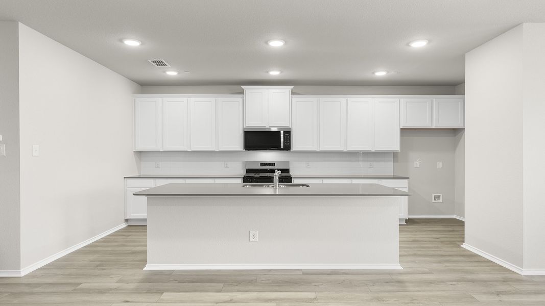 Furnished interior view inside a new home in Heartland Townhomes, Heartland (Image 4).