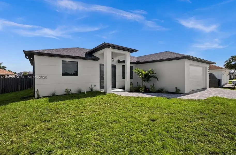 Exterior details and patio area of a home in , Cape Coral (Image 21). Exterior details and patio area of a home in , Cape Coral (Image 21).