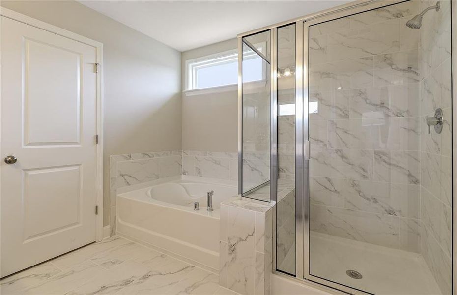 Furnished interior view inside a new home in Sierra Creek, Hoschton (Image 20).